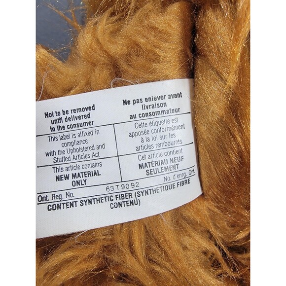 Vintage 1986 ALF Plush Stuffed Animal Doll Coleco TV Character Brown 1980s Alien - Picture 3 of 12